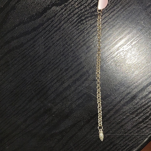 Women's 17" Pink Stone Necklace - Picture 4 of 9